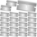 Subzonal - 40 lame grattoir plaque vitroc�ramique de rechange, grattoir vitroc�ramique de nettoyage multi ...