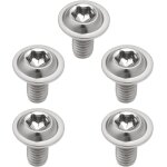 Subzonal - lot de 5 boulons torx m4 x 8 mm pour tondeuses robotises compatible avec husqvarna automower ...