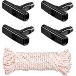 Subzonal - 5 pcs corde lanceur, corde de dmarrage tondeuse  gazon corde de dmarrage 10 mtres Ø4mm ...