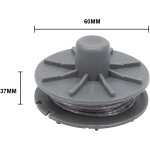 Subzonal - 5307 - 20 bobine de fil de rechange 6 pices pour gardena coupe - bordure - diamtre : 1, ...