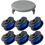 Subzonal - 7 pack bobine fil coupe bordure remplacements pour ryobi one + ac14rl3a 18v 24v 40v coupe ... Subzonal - 7 pack bobine fil coupe bordure remplacements pour ryobi one + ac14rl3a 18v 24v 40v coupe ...