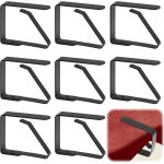 Subzonal - 8 pices pince nappe exterieur inoxydable, attache nappe de table exterieur 5 x 4 cm, pince ...