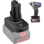 Subzonal - adaptateur compatible avec la batterie au lithium bosch gba 18 v, compatible avec les outils ...
