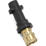 Subzonal - adaptateur de pistolet pour nettoyeur haute pression, raccord rapide en laiton 1 / 4 , compatible ... Subzonal - adaptateur de pistolet pour nettoyeur haute pression, raccord rapide en laiton 1 / 4 , compatible ...
