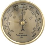 Subzonal - appareil m�t�o domestique avec barom�tre (cadran), thermom�tre et hygrom�tre pour mesurer ...