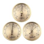 Subzonal - barom�tre, hygrom�tre et thermom�tre, manom�tre de pression barom�trique de 9 cm de diam�tre, ...