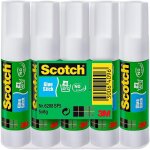 Subzonal - bâton office lot de 1 lot de 5 batons de colle économique de 8 grammes scotch 85372 Subzonal - bâton office lot de 1 lot de 5 batons de colle économique de 8 grammes scotch 85372