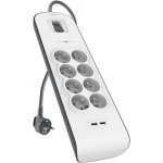 Subzonal - belkin bsv804ca2m 8 prises avec 2 ports usb - blanc