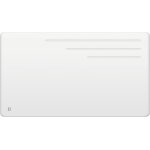 Subzonal - bestherm - radiateur lectrique fixe  inertie sche fonte 1500w motu horizontal blanc