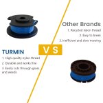 Subzonal - bobine fil coupe bordure pour ryobi 18v 24v 40v bobine de rechange 0, 065 pouce bobine de ... Subzonal - bobine fil coupe bordure pour ryobi 18v 24v 40v bobine de rechange 0, 065 pouce bobine de ...