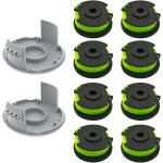 Subzonal - bobine de fil de rechange pour dbroussailleuse ryobi rac142 36 v, pour bobines sans fil rlt36b33 ...