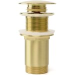 Subzonal - bonde universel sans trop - plein, bonde de vidange pop - up en laiton massif pour lavabo ...