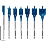 Subzonal - bosch accessories 7x coffrets de mches plates expert selfcut speed (pour bois rsineux, panneau ...