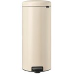 Subzonal - brabantia - poubelle  pdale 30l newicon - grande poubelle pour la cuisine - couvercle soft ...