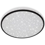 Subzonal - briloner 3456 - 215 eclairage led, plafonnier avec décor d'étoiles, 24 watt, 2 200 lumen, ... Subzonal - briloner 3456 - 215 eclairage led, plafonnier avec décor d'étoiles, 24 watt, 2 200 lumen, ...