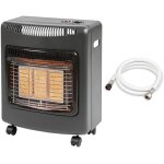 Subzonal - chauffage d'appoint  gaz ektor mini - livr avec tuyau  visser - intrieur - brleur cramique ...