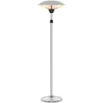 Subzonal - chauffage extrieur infrarouge irs 2020, radiateur rayonnant sur pied, chauffage terrasse, ...