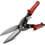Subzonal - cisaille � t�le 30 cm droite, cisaille m�tal professionnelle en acier cr - mo avec double ...