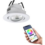 Subzonal - connect. z spot led encastrable saliceto - z, Ø 88 mm, lampe de plafond encastrée zigbee, ... Subzonal - connect. z spot led encastrable saliceto - z, Ø 88 mm, lampe de plafond encastrée zigbee, ...