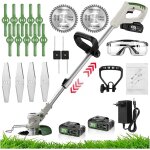 Subzonal - coupe bordure sans fil avec batterie, 24v taille haie telescopique débroussailleuses avec ... Subzonal - coupe bordure sans fil avec batterie, 24v taille haie telescopique débroussailleuses avec ...