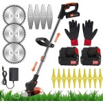 Subzonal - debroussailleuse electrique coupe - bordures professionnel électriques sans fil avec 2pcs ... Subzonal - debroussailleuse electrique coupe - bordures professionnel électriques sans fil avec 2pcs ...