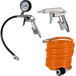 Subzonal - einhell kit de 3 accessoires pour compresseur (pistolet de soufflage, manomtre de gonflage, ...
