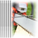 Subzonal - ensemble de limes d'aff�tage pour tron�onneuse ¿ 6 limes rondes compatibles avec les tron�onneuses ...