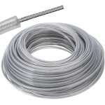 Subzonal - fil de dbroussailleuse 3 mm en acier, fil coupe bordure bobine de fil debroussailleuse 40 ...