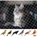 Subzonal - filet chat balcon filet poules anti oiseaux 3 x 10m protection rutilisable pour volire maille ...