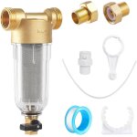 Subzonal - filtre � eau r�utilisable 1  & g3 / 4 mnpt + g3 / 4  pr�filtre � s�diments filtre fin lavable ...