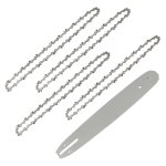 Subzonal - longueur de guide - chaîne 35 cm avce 4 chaînes de tronçonneuses, 52 maillons / entraineurs, ... Subzonal - longueur de guide - chaîne 35 cm avce 4 chaînes de tronçonneuses, 52 maillons / entraineurs, ...