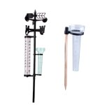 Subzonal - instruments m�t�orologiques jardin 2 ensembles an�mom�tre thermom�tre ext�rieur pluviom�tre ...