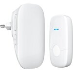 Subzonal - jeatone sonnette sans fil exterieur etanche, ip55 etanche carillon 150 mtres, 36 mlodies ...
