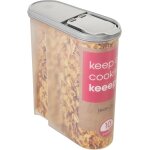 Subzonal - keeeper boîte verseuse jean pour les produits secs, couvercle à clapet, 2, 6 l, polypropylène, ... Subzonal - keeeper boîte verseuse jean pour les produits secs, couvercle à clapet, 2, 6 l, polypropylène, ...