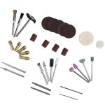 Subzonal - kit de petit broyeur rotatif �lectrique 34 pi�ces, accessoire pour le meulage et le polissage, ...