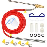 Subzonal - kit de sablage pour nettoyeur haute pression - ponceuse humide avec embouts de buse, lunettes ... Subzonal - kit de sablage pour nettoyeur haute pression - ponceuse humide avec embouts de buse, lunettes ...