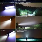 Subzonal - lampe de travail led 35 w 2000 lm pour makita 18 v lampe de chantier portable avec charge ...