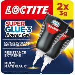 Subzonal - loctite super glue - 3 power gel control lot de 2, colle instantanée surpuissante avec débit ... Subzonal - loctite super glue - 3 power gel control lot de 2, colle instantanée surpuissante avec débit ...