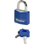 Subzonal - master lock 9131 cadenas pour vestiaire, malle, armoire, 30mm, serrure  cl, corps en aluminium ...