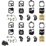 Subzonal - membrane carburateur, joint carburateur, kit rparation du carburateur joint membrane compatible ...