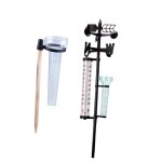 Subzonal - mesureurs pluviom�tre thermom�tre ext�rieur jardin 2 ensembles multifonctions m�t�orologie ...