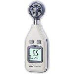 Subzonal - mini an�mom�tre num�rique de poche avec thermom�tre et max / min pour la collecte des donn�es ...