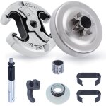 Subzonal - pignon et embrayage pour husqvarna 345 445 340 450, adefol pignon de chane . 325'' pas 6 ...