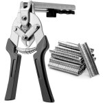 Subzonal - pince a saucisse avec 600 clips, pince a anneau pour cl�ture, grillage, oiseaux, pince a anneau ...
