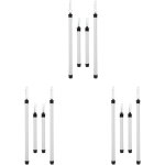 Subzonal - piquet de support de plantes, 6 pcs anneau de support de plantes de jardin, support de plantes ...