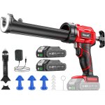 Subzonal - pistolet � cartouche electrique sans fil 21 v - pistolet � cartouche � vitesse r�glable avec ...