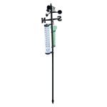 Subzonal - pluviom�tre 3 en 1 avec thermom�tre, instrument de mesure de la m�t�o pour l'ext�rieur - 140 ...