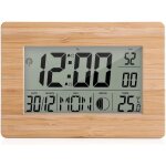 Subzonal - pnawllcf - 65 lcd multifonctionnel calendrier num�rique day horloge atomique alarme couleur ...