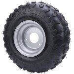 Subzonal - pneu avec jante, pneu 145 / 70 - 6 145x70 - 6 roues de 6 pouces pneu de jante 3 boulons pneu ...