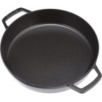 Subzonal - po�le en fonte a double poign�e, ronde, Ø 26 cm, noir mat